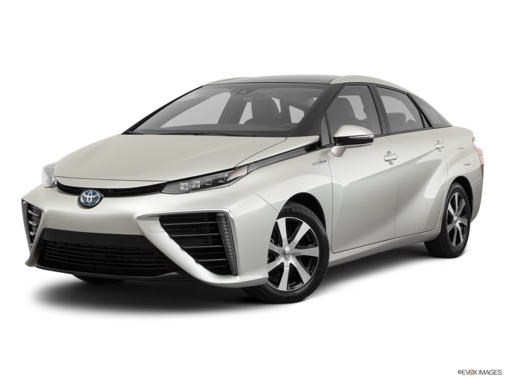 2020 toyota mirai angled front