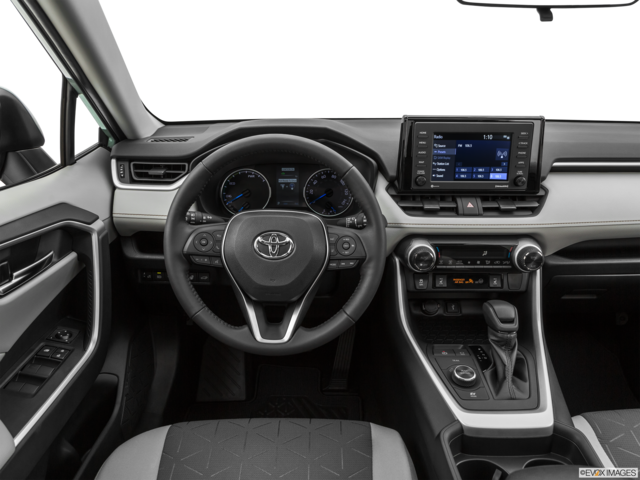 2020 toyota rav4-hybrid dashboard