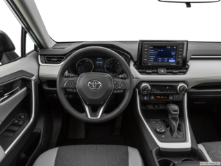 2020 toyota rav4-hybrid dashboard