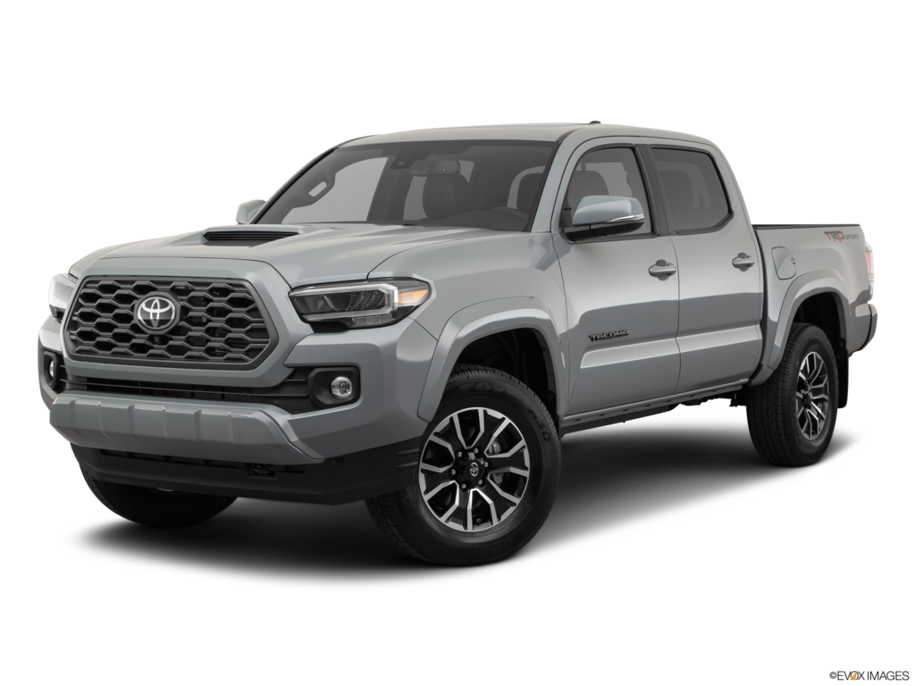 2020 toyota tacoma angled front