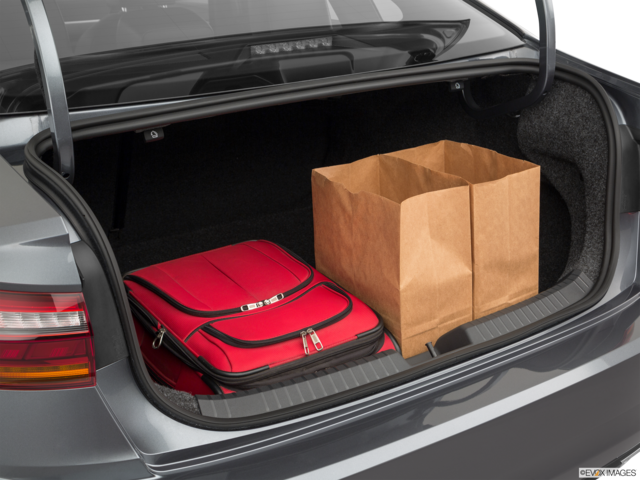 2020 volkswagen jetta cargo area with stuff