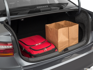 2020 volkswagen jetta cargo area with stuff