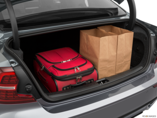 2020 volvo s60 cargo area with stuff