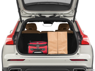 2020 volvo v60-cross-country cargo area with stuff