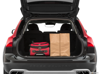 2020 volvo v90-cross-country cargo area with stuff