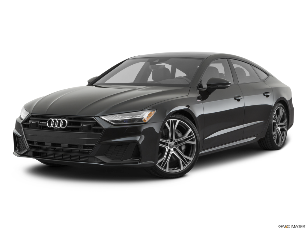 2021 audi a7 angled front