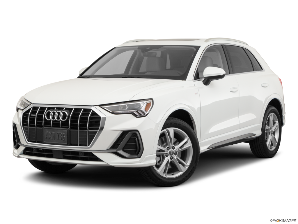 2021 audi q3 angled front