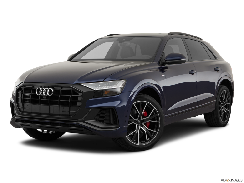 2021 audi q8 angled front