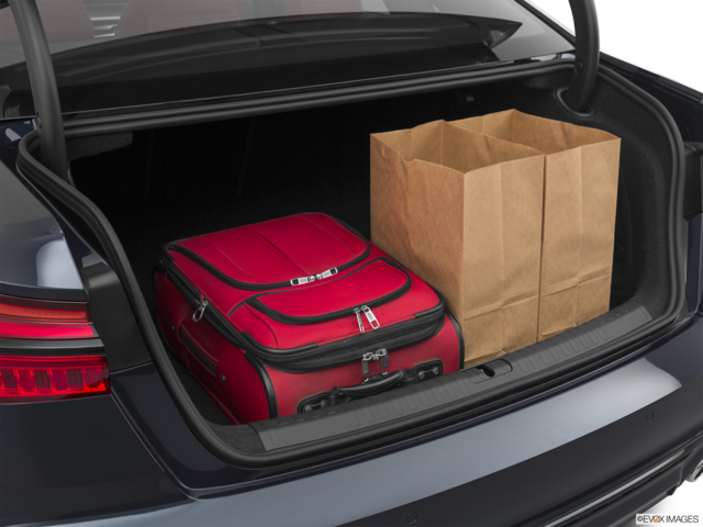 2021 audi s6 cargo area with stuff