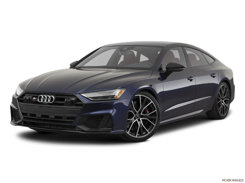 2021 audi s7 angled front