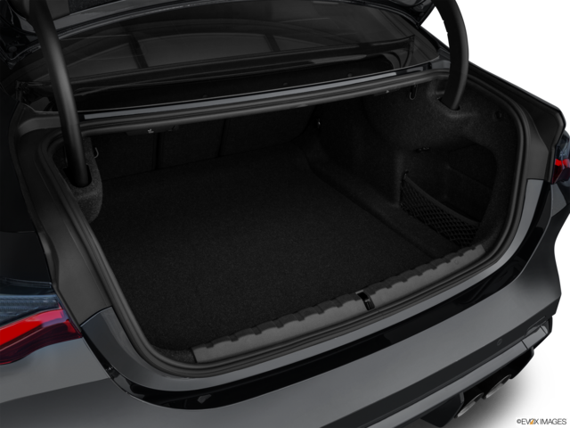2021 bmw m4 cargo area with stuff