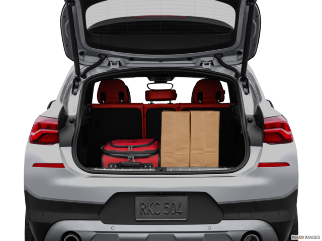 2021 bmw x2 cargo area with stuff