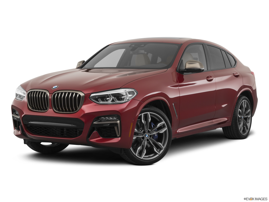 2021 bmw x4 angled front