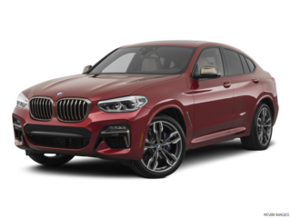 2021 bmw x4 angled front