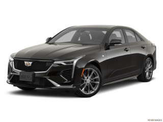 2021 cadillac ct4 angled front