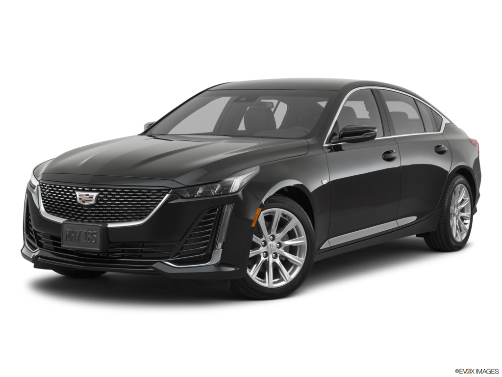 2021 cadillac ct5 angled front