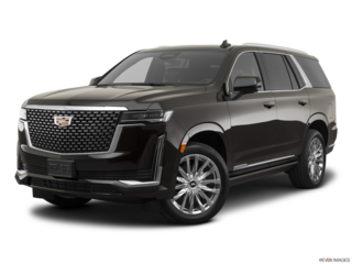 2021 cadillac escalade angled front