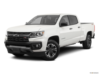 2021 chevrolet colorado angled front