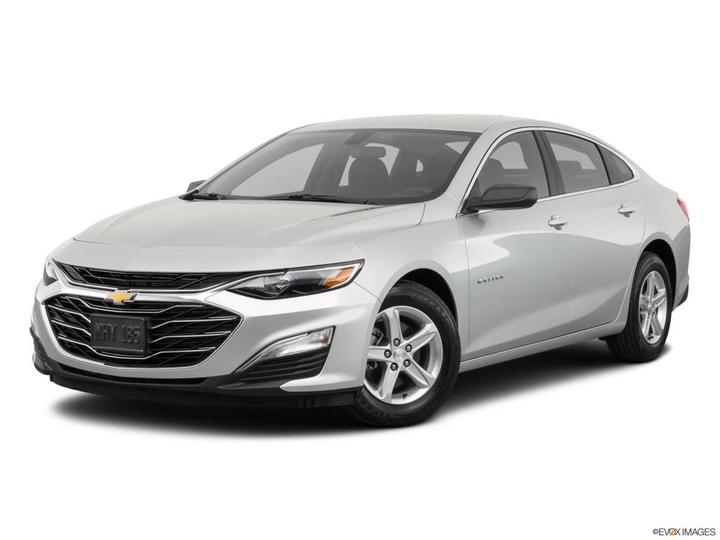 2021 chevrolet malibu angled front