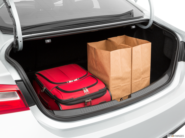 2021 chevrolet malibu cargo area with stuff