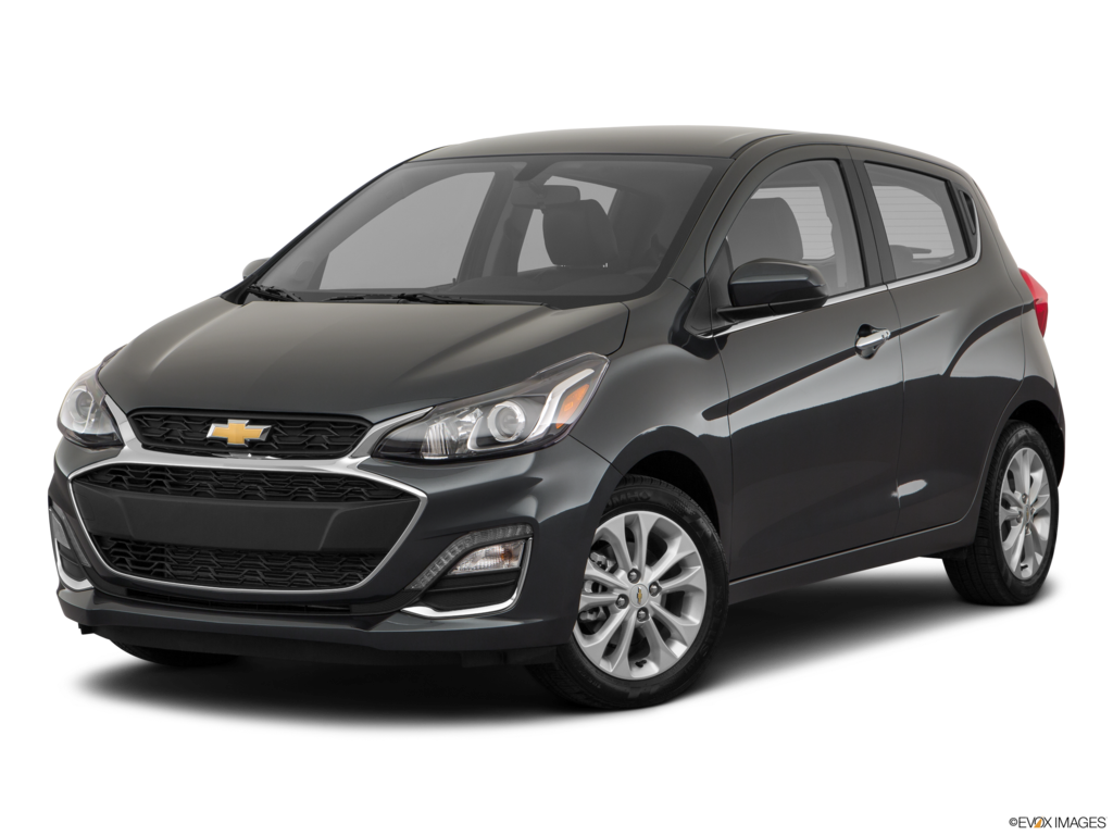 2021 chevrolet spark angled front
