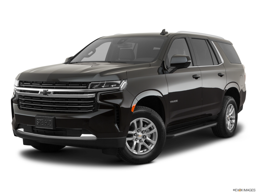 2021 chevrolet tahoe angled front
