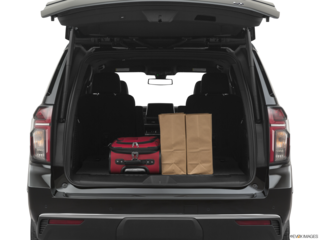 2021 chevrolet tahoe cargo area with stuff