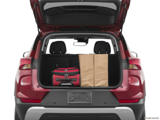 2021 chevrolet trailblazer cargo area with stuff