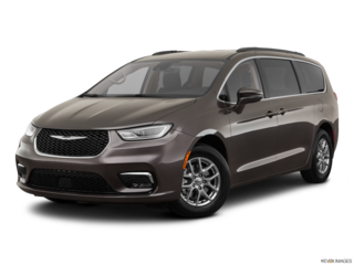 2021 chrysler pacifica angled front