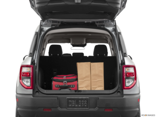 2021 ford bronco-sport cargo area with stuff