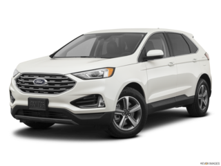 2021 ford edge angled front