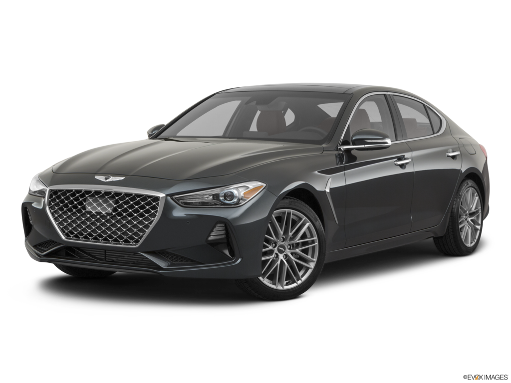 2021 genesis g70 angled front