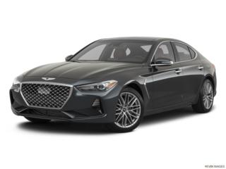 2021 genesis g70 angled front