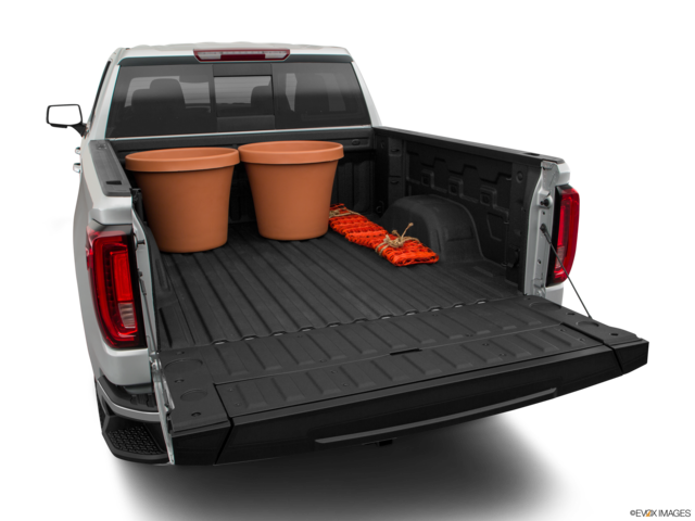 2021 gmc sierra-1500 cargo area with stuff
