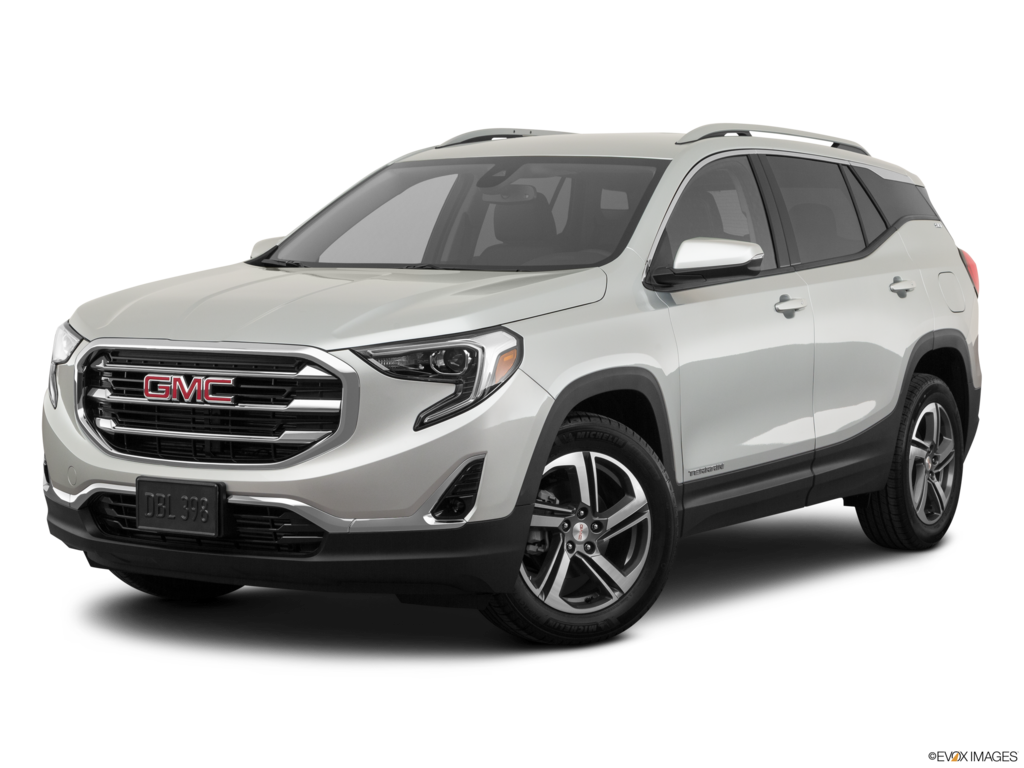2021 gmc terrain angled front