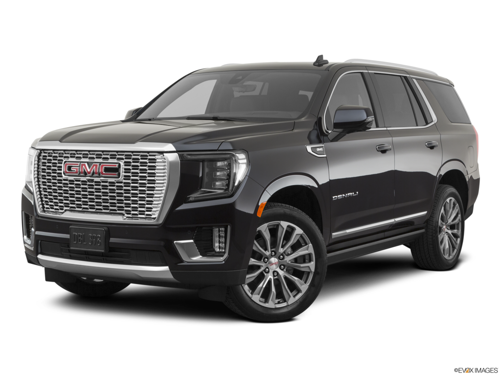 2021 gmc yukon angled front