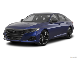 2021 honda accord angled front