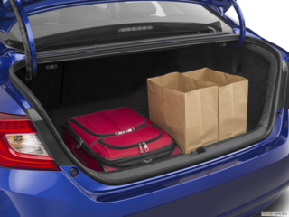 2021 honda accord cargo area with stuff