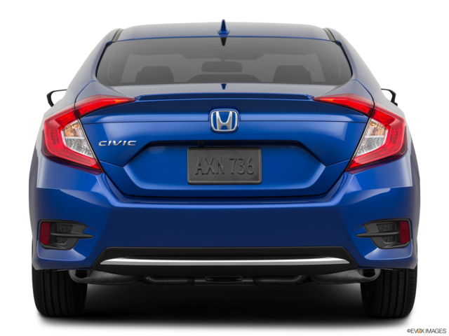 2021 honda civic back