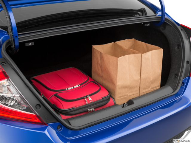 2021 honda civic cargo area with stuff