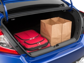 2021 honda civic cargo area with stuff