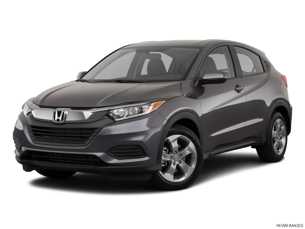 2021 honda hr-v angled front