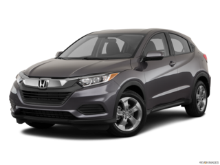 2021 honda hr-v angled front