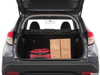 2021 honda hr-v cargo area with stuff