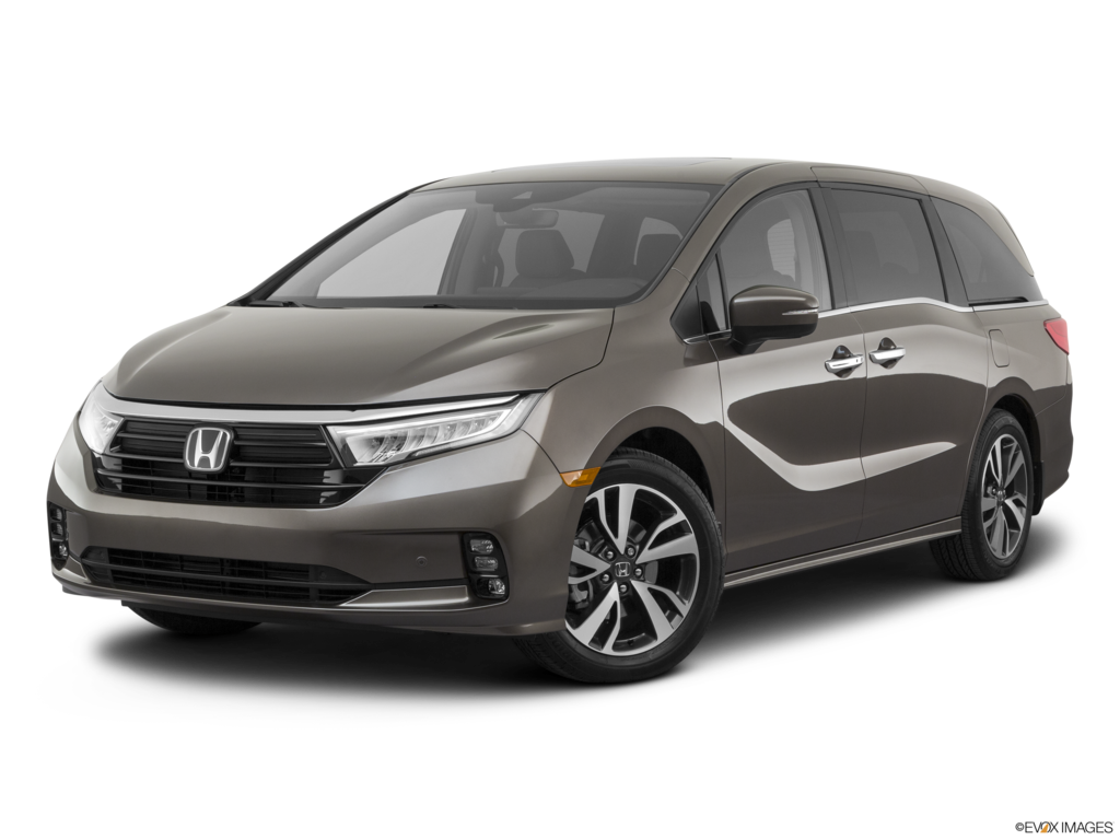 2021 honda odyssey angled front