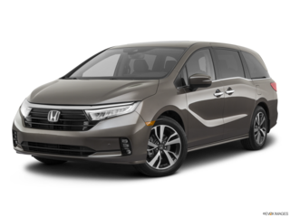 2021 honda odyssey angled front