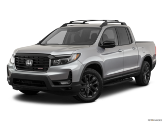 2021 honda ridgeline angled front