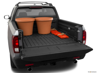 2021 honda ridgeline cargo area with stuff