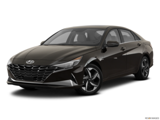 2021 hyundai elantra-hybrid angled front