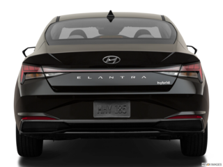 2021 hyundai elantra-hybrid back